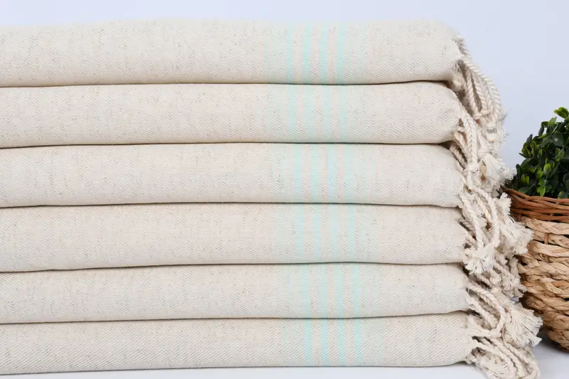 Spa Gift, Beach Theme Bachelorette Party, Personalized Gifts, Wedding Favors, Turkish Towel Monogram, 36x18 Linen Striped Towel, Bathroom Towels - 2