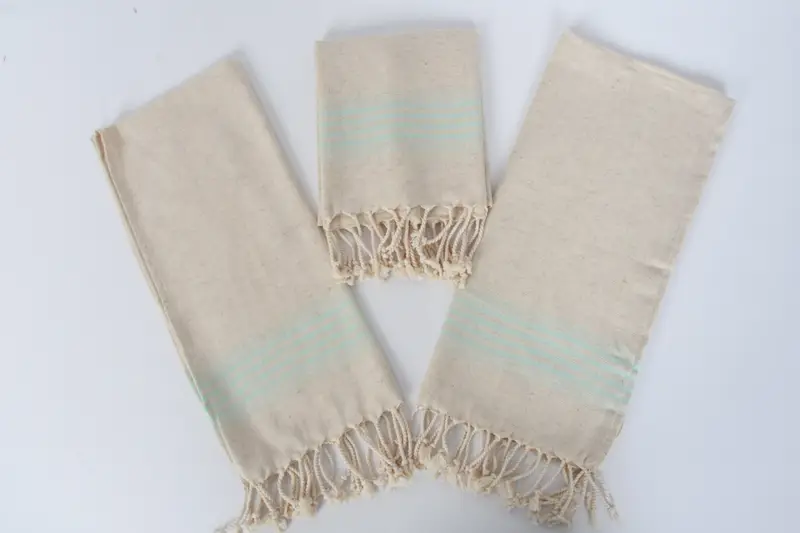 Spa Gift, Beach Theme Bachelorette Party, Personalized Gifts, Wedding Favors, Turkish Towel Monogram, 36x18 Linen Striped Towel, Bathroom Towels - 6