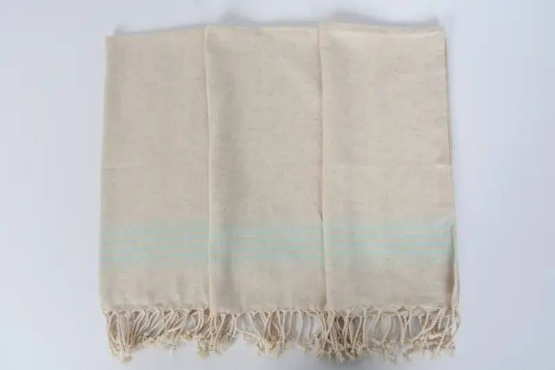 Spa Gift, Beach Theme Bachelorette Party, Personalized Gifts, Wedding Favors, Turkish Towel Monogram, 36x18 Linen Striped Towel, Bathroom Towels - 7