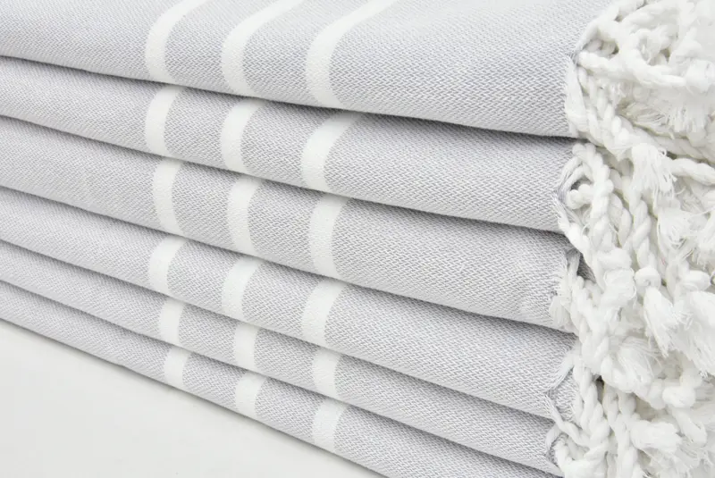 Gift For Wedding Day, Bathroom Towels, Bridesmaid Gifts, Custom Tea Towel, Wedding Gift, 40x18 Cotton Striped Towel, Spooky Bachelorette Party Gifts - 1