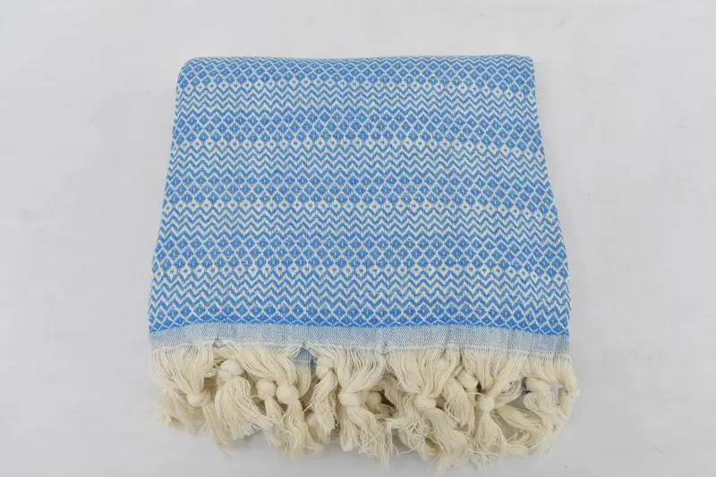 Turkish Towel Beach, 70x38 Cotton Diamond Towel, Spa Gift, Wedding Hand Made Gift, Travel Towel, Wedding Gifts Towel, Monogram Towels, Travel towel - 7