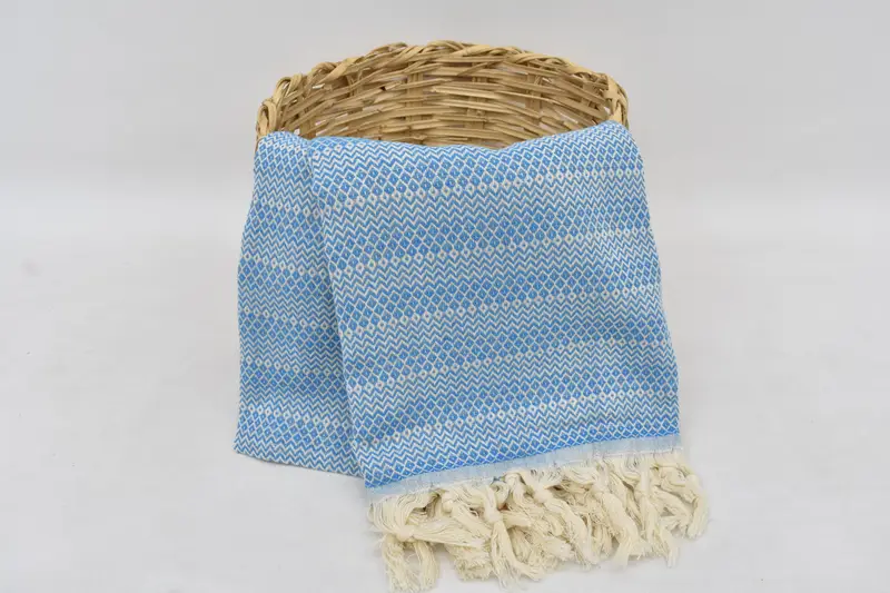 Turkish Towel Beach, 70x38 Cotton Diamond Towel, Spa Gift, Wedding Hand Made Gift, Travel Towel, Wedding Gifts Towel, Monogram Towels, Travel towel - 6