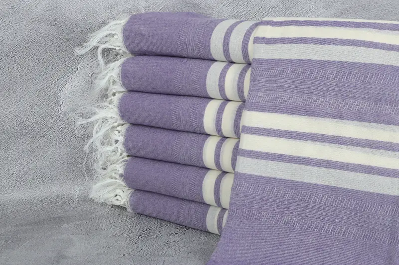 Beach Towel Bulk, Quick-dry peshtemal, Beach Wedding Favor, Anniversary Gift For Her, Wedding Gift, Wedding Gifts Towel, 68x40 Cotton Striped Towel - 1