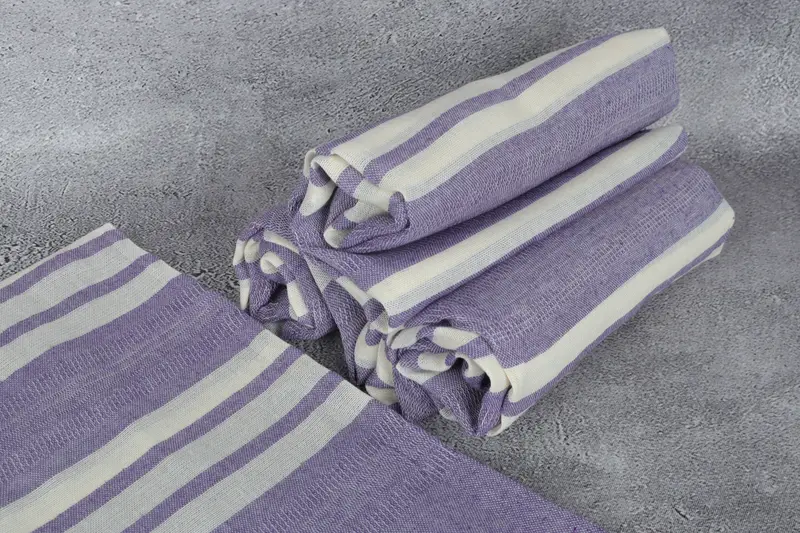 Beach Towel Bulk, Quick-dry peshtemal, Beach Wedding Favor, Anniversary Gift For Her, Wedding Gift, Wedding Gifts Towel, 68x40 Cotton Striped Towel - 8
