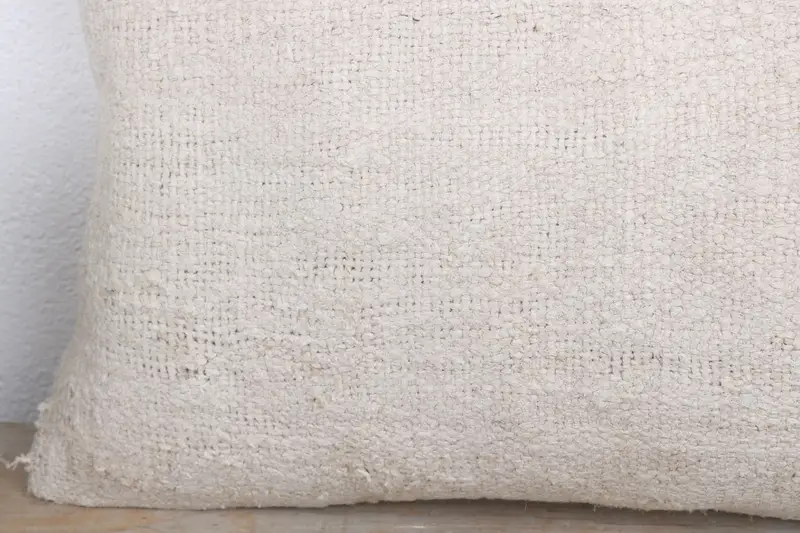 Antique Pillows, Oriental Pillow Case, Vintage Pillow, Boho Pillow Sham Cover, Cushion Cover, 12x20 White Pillow Sham, Patio Pillow Cover - 3