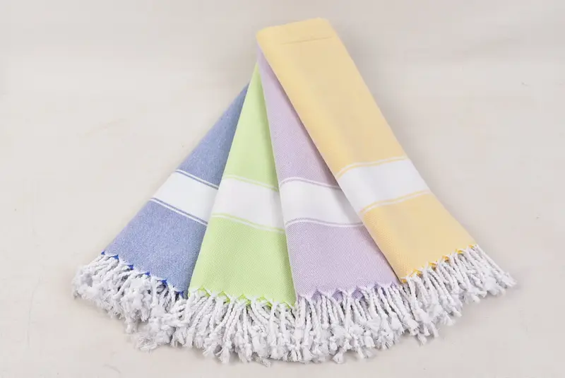 Lightweight Turkish towel, Bridesmaid Gifts Personalized, Custom Turkish Towel, 70x40 Cotton Striped Towel, Bath towel, Turkish Towel USA - 4