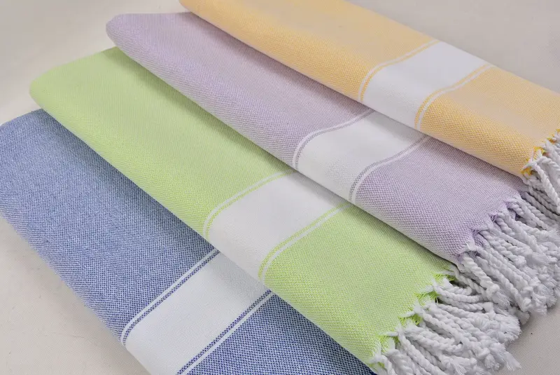 Lightweight Turkish towel, Bridesmaid Gifts Personalized, Custom Turkish Towel, 70x40 Cotton Striped Towel, Bath towel, Turkish Towel USA - 6