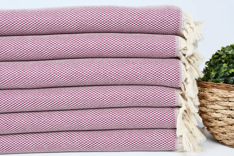 Mutfak havlu, onun için yıldönümü hediyesi, düğün iyilikleri, 40x18 pamuklu polka nokta havlu, düğün hediyesi mutfak havlu, monogram el havlu, yaz havlu - 2