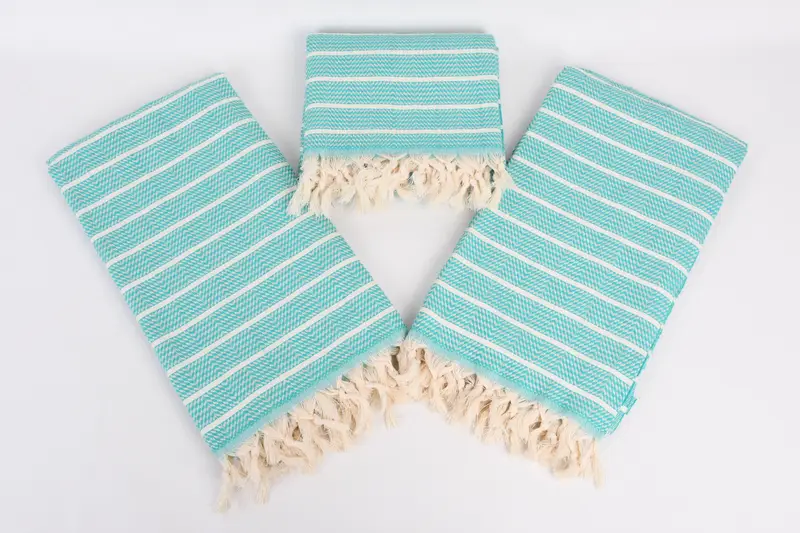 House Warming Gift, Turkish hand towel, Beach towel, Girls Weekend Getaways Gifts, 70x40 Cotton Striped Towel, Thin towel, Pool Towels, Yoga Towel - 6