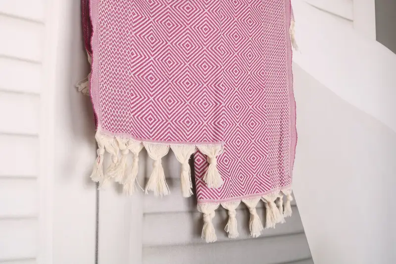 Bathroom Towels, Spa Gift, 36x20 Cotton Diamond Towel, Gift For Her, Custom Hand Towel, Housewarming Gift, Towel With Name, Personalized Dish Towel - 8