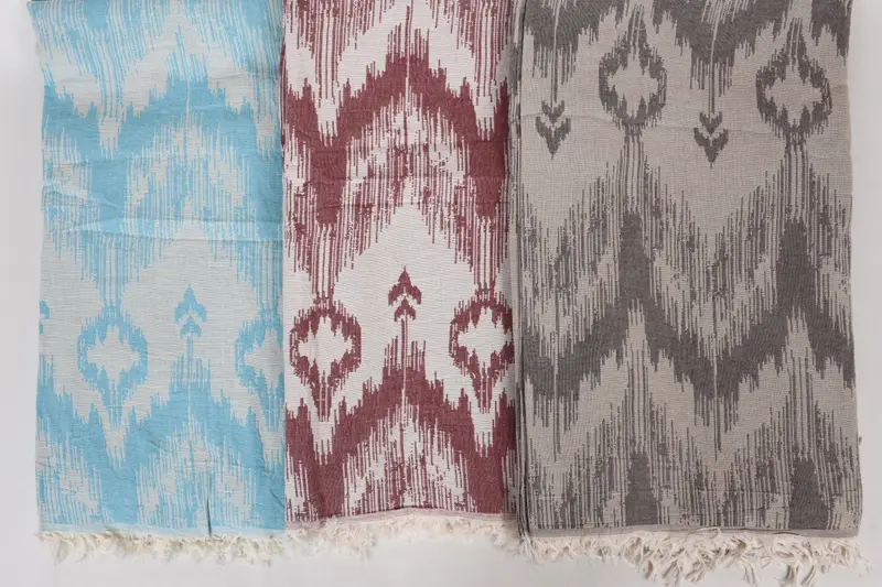 Wedding Favors, Throw Blanket Couch, Gift For Wedding Day, 80x60 Cotton Set of 5 Towel, Bachelorette Party Gifts, Organic Throw, Woven Blanket - 6