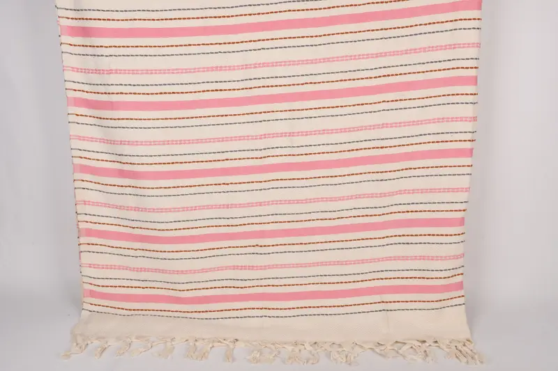 Wedding Favors, Throw Blanket Couch, Gift For Wedding Day, 80x60 Cotton Set of 5 Towel, Bachelorette Party Gifts, Organic Throw, Woven Blanket - 8