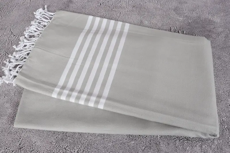 Personalized Gifts, Bridesmaid Gift Towel, Bachelorette Party Favors Beach, Organic Towel, 70x40 Cotton Striped Towel, Bachelorette Party Favors - 6