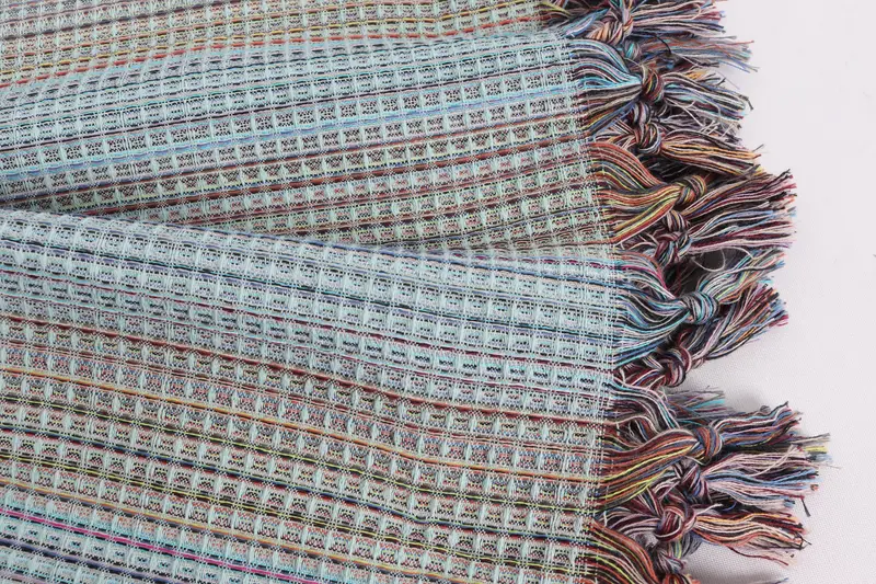 92x88 Cotton Geometric Towel, Decorative Blanket, Woven Throw Blanket, Turkish Cotton Throw Blanket, Monogram Beach Blanket, Tablecloth, Home Gift - 8