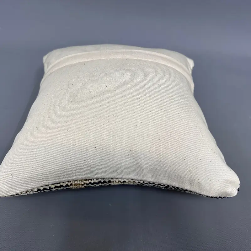 Decorative Pillow Cover, Tribal Cushion Cover, Shabby Chic Pillow, Pillow Case, 12x12 Blue Cushion, Boho Pillow, Turkish Pillow, Kilim Pillow Cover - 7