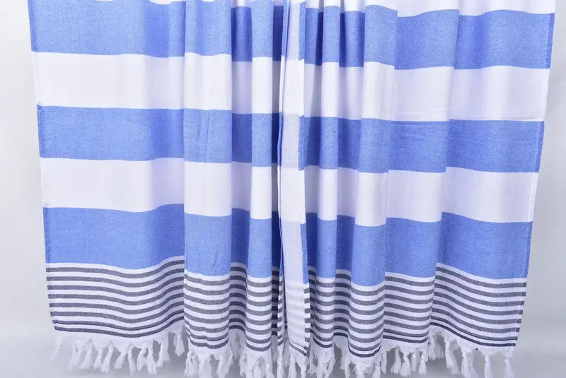 Best Friend Christmas Gift, Monogrammed Beach Towel, 68x36 Cotton Striped Terry Towel, Bachelorette Party Gifts, Kids Beach Towel, Embroidered Towel - 7