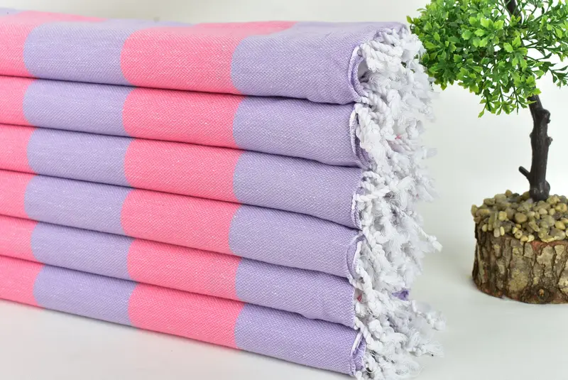 Girls Weekend Favors, Turkish towel, Cotton towel, 70x40 Cotton Striped Towel, Bachelorette Party Gifts For Bride, Quick-dry peshtemal, Unique Gift - 3