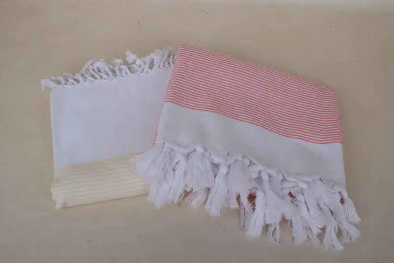 Bachelor Bachelorette Party Gefälligkeiten, monogramm türkisches Handtuch, gestickeltes Handtuch, 70x36 Baumwollstreifenhandtuch, Reisetuch, Frohe Weihnachtsgeschenke - 5