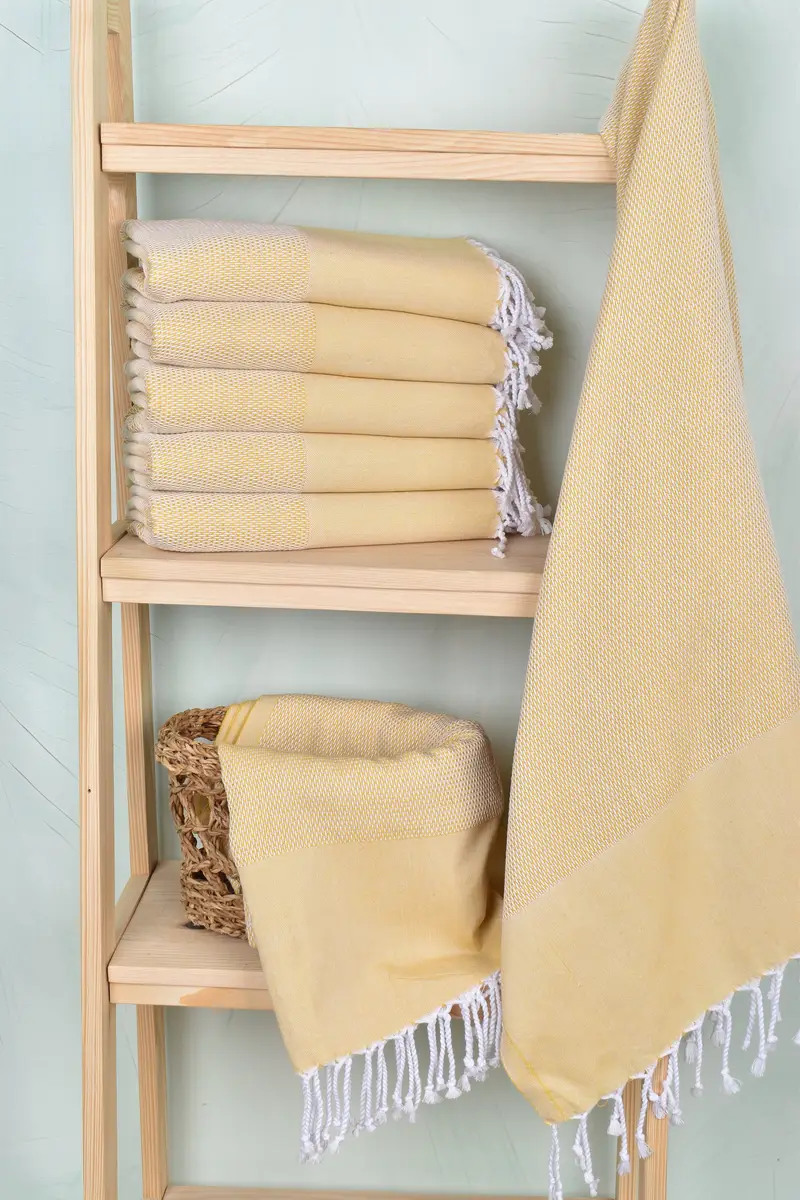 70x40 Cotton Geometric Towel, Quick-dry peshtemal, Thin towel, Bachelor Party Favors, Personalized Wedding Gift, Xmas Gifts, Family Gift Basket - 3
