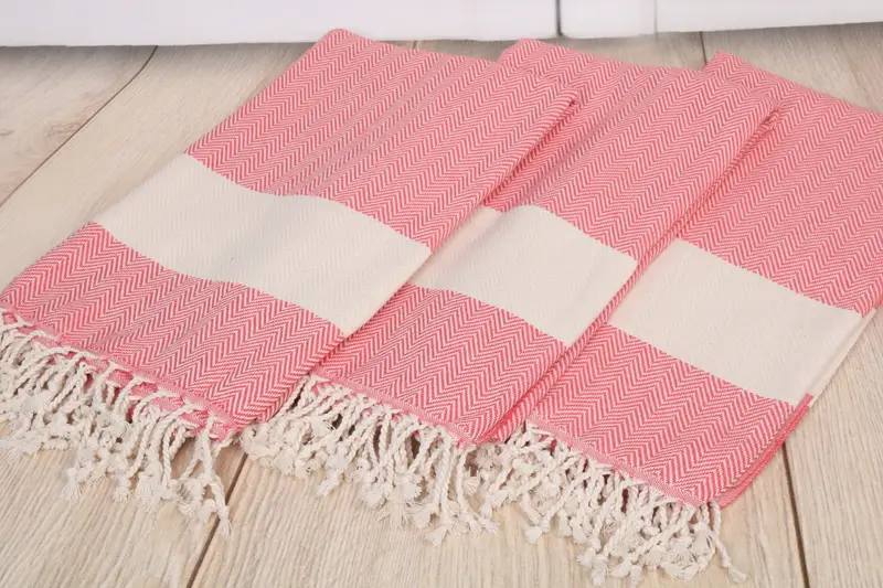 Birthday Gift, Beach Towel Bulk, Bachelorette Gifts, Personalized Turkish Towel, Turkish Towel Set, Hammam Towel USA, 70x40 Cotton Herringbone Towel - 6