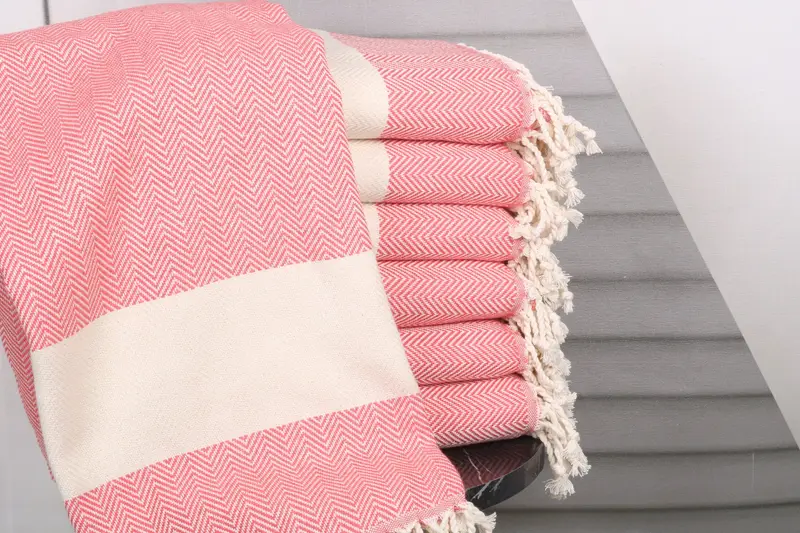 Birthday Gift, Beach Towel Bulk, Bachelorette Gifts, Personalized Turkish Towel, Turkish Towel Set, Hammam Towel USA, 70x40 Cotton Herringbone Towel - 1