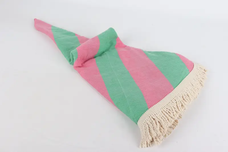 Best Friend Gift, Turkish towel, Kids Beach Towel, 64x64 Cotton Striped Round Towel, Personalized Gift For Her, Turkish hand towel, Hammam Towel USA - 4