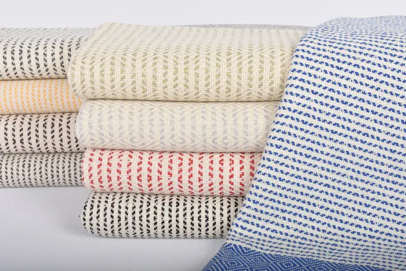 Monogram Turkish Bath Towel Black Diamond, 70x36 Inches