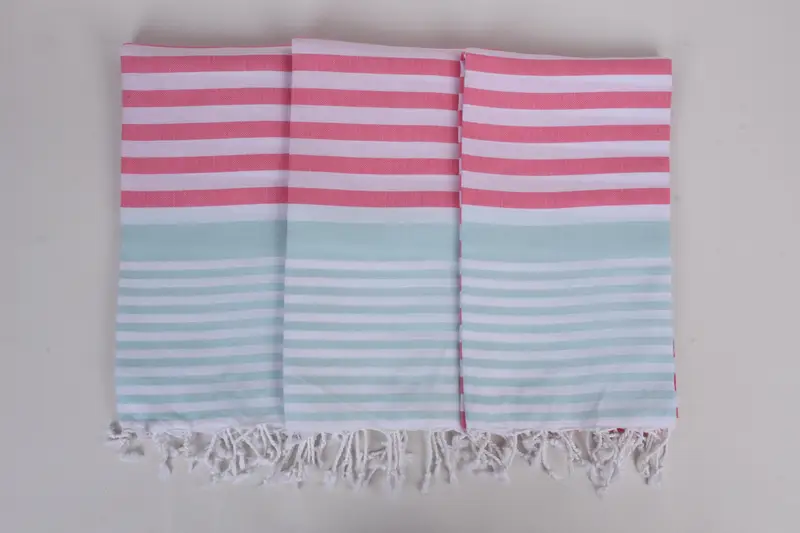 Yoga Towel, Organic Cotton Towel, 68x36 Cotton Striped Towel, Personalized Beach Towel, Custom Wedding Gift, Bathroom Towel, Bachelorette Party Gift - 7