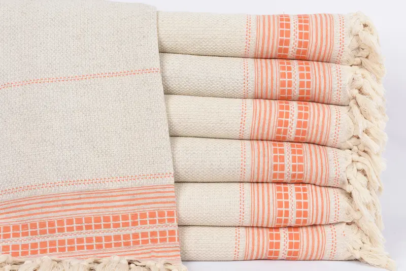 Monogram Blanket, Decorative Bedspread, Throw Blanket, 96x94 Linen Striped Towel, Personalized Gift For Him, Personalized Blanket, Shower Curtain