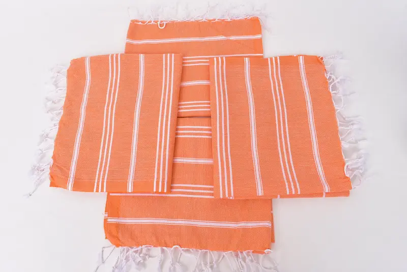 Bathroom Towels, Monogrammed Hand Towel, Wedding Gift, 40x24 Cotton Striped Towel, Wedding Day Gift For Bride, Custom Wedding Gift From Bridesmaid - 6