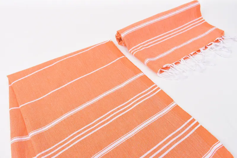Bathroom Towels, Monogrammed Hand Towel, Wedding Gift, 40x24 Cotton Striped Towel, Wedding Day Gift For Bride, Custom Wedding Gift From Bridesmaid - 7