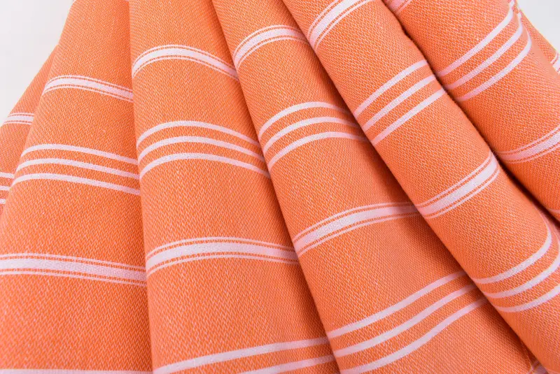 Bathroom Towels, Monogrammed Hand Towel, Wedding Gift, 40x24 Cotton Striped Towel, Wedding Day Gift For Bride, Custom Wedding Gift From Bridesmaid - 5
