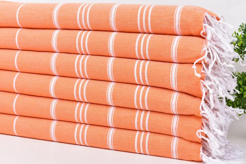 Bathroom Towels, Monogrammed Hand Towel, Wedding Gift, 40x24 Cotton Striped Towel, Wedding Day Gift For Bride, Custom Wedding Gift From Bridesmaid - 3