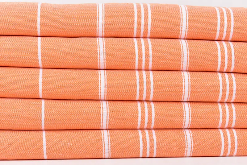 Bathroom Towels, Monogrammed Hand Towel, Wedding Gift, 40x24 Cotton Striped Towel, Wedding Day Gift For Bride, Custom Wedding Gift From Bridesmaid - 2