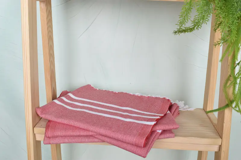 Decorative Towel, Wedding Shower Gift, Turkish Hand Towel, Wedding Gift, Housewarming Gift, Personalized Kitchen Towel, 40x24 Cotton Striped Towel - 7