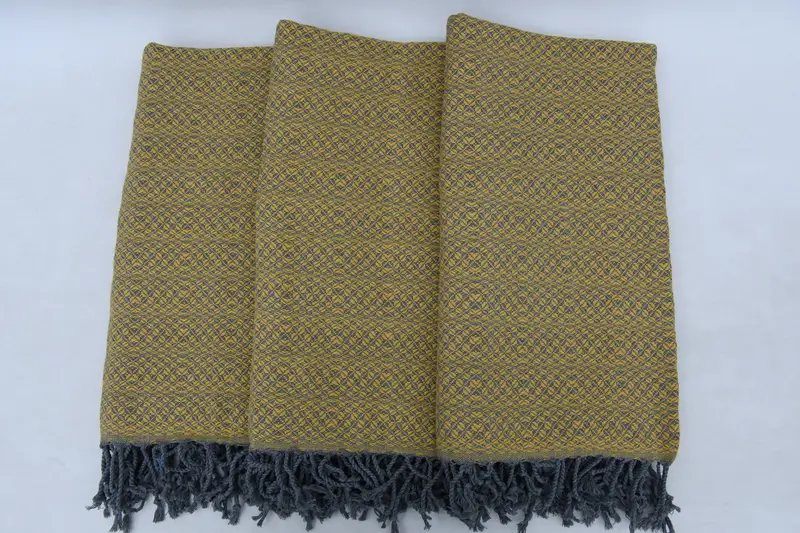 Lightweight Turkish towel for beach, Personalised Gift, Personalized Beach Towel, 70x40 Cotton Geometric Towel, Gift For Her, Custom Beach Towel - 3