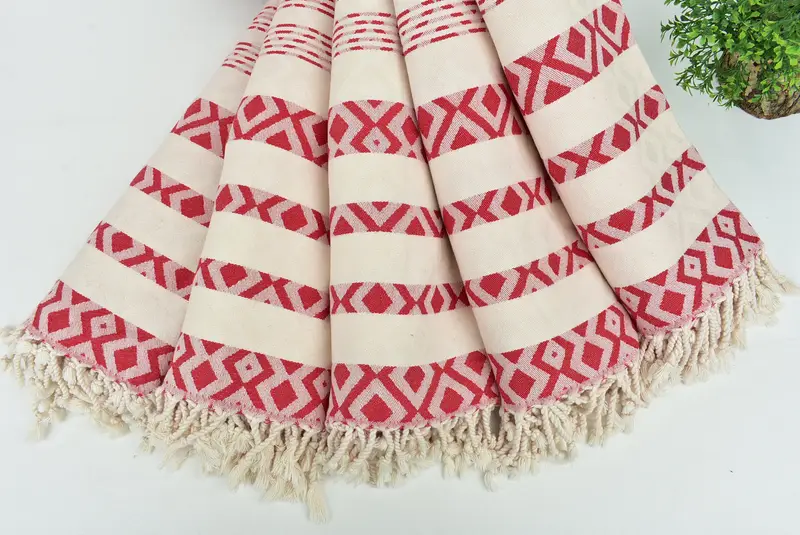 70x40 Cotton Diamond Towel, Boyfriend Christmas Gift, Monogram Turkish Bath Towel, Turkish beach towel, Custom Wedding Gift, Thin towel - 5
