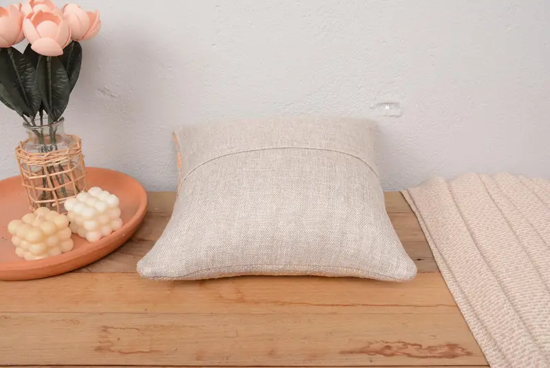 Pillow for Couch, Cushion Cover, Antique Pillows, Home Decor Pillow, Traditional Pillow, Square Throw Pillow Sham, 14x14 Gray Cushion Cover - 6