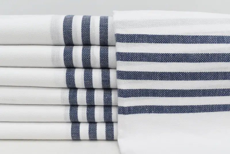 Gift For Boyfriend, Gift For Her, Bachelor Party Favors, 70x40 Cotton Striped Towel, Organic Cotton Towel, Best Beach Towel, Personalized Gift - 1