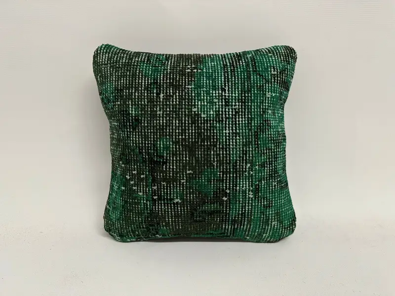 Antique Pillows, Living Room Throw Pillow, 12x12 Gray Pillow Sham, Pillow for Sofa, Handwoven Pillow Sham, Kilim Cushion Sham, Cushion Cover - 1