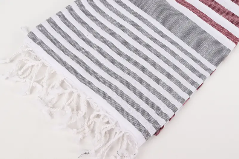 Bridesmaid Gift, Bridesmaid Favors, Wedding Gifts Towel, Travel towel, Turkish Towel Bulk, 68x36 Cotton Striped Towel, Bridesmaid Towel - 7