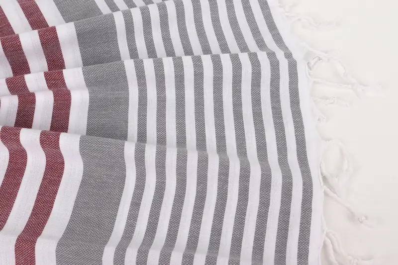 Bridesmaid Gift, Bridesmaid Favors, Wedding Gifts Towel, Travel towel, Turkish Towel Bulk, 68x36 Cotton Striped Towel, Bridesmaid Towel - 8