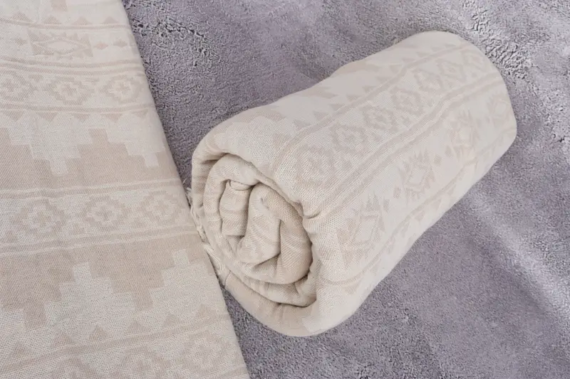 Bridesmaid Gifts, 92x80 Cotton Kilim Towel, Custom Wedding Gifts, Turkish Bedcover, Aesthetic Blanket, Mother Of The Groom Gift, Turkish Blanket - 8