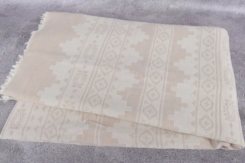 Bridesmaid Gifts, 92x80 Cotton Kilim Towel, Custom Wedding Gifts, Turkish Bedcover, Aesthetic Blanket, Mother Of The Groom Gift, Turkish Blanket - 6
