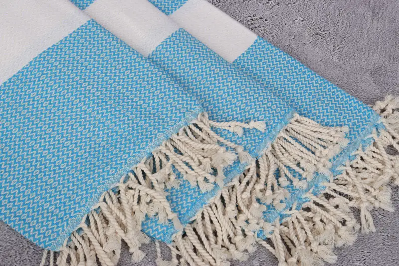 Scarf Towel, Bachelorette Party Favors, Custom Towel, Sand-resistant towel, Unique Gift, Miami Bachelorette Party Favors, 70x40 Cotton Diamond Towel - 5