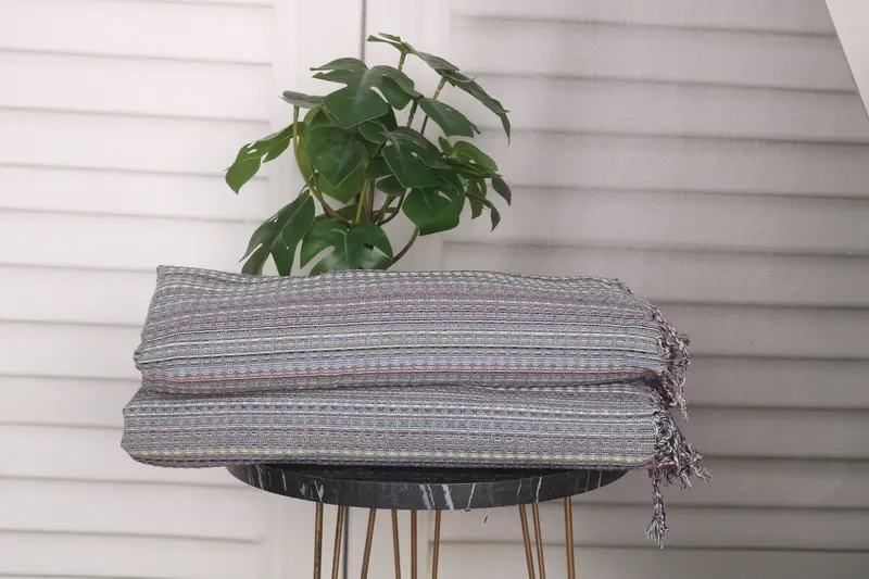 38x18 Cotton Geometric Towel, Turkish Towel Monogram, Monogrammed Hand Towel, Personalized Hand Towel, Customized Towels, Turkish Towel Hand Towel - 3