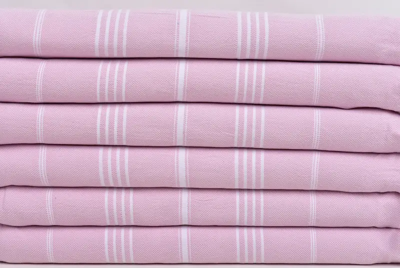 Beach Wedding Favor, Welcome Wedding Gift, Bridal Shower Favors, 70x40 Cotton Striped Towel, Custom Towel, Hammam Towel USA, Custom Gift - 2