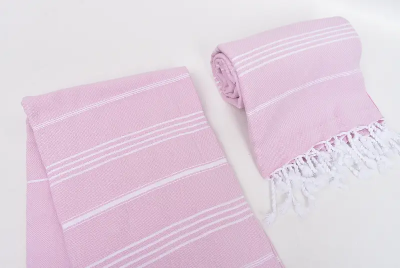 Beach Wedding Favor, Welcome Wedding Gift, Bridal Shower Favors, 70x40 Cotton Striped Towel, Custom Towel, Hammam Towel USA, Custom Gift - 7