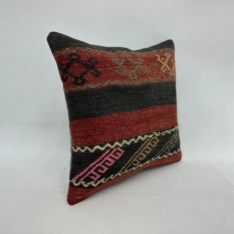 16x16 Red Pillow Cover, Wholesale Pillow Case, Cushion Cover, Tapestry Cushion, Pillow for Couch, Home Decor Pillow, Pillow for Sofa - 2