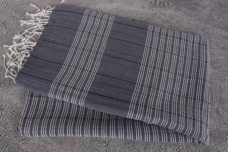 Gift For Him, Custom Wedding Gifts, Spa Gift Towel, Holiday Towel, Kids Beach Towel, 70x40 Cotton Striped Towel, Spa Gift, Peshtemal Towel - 6